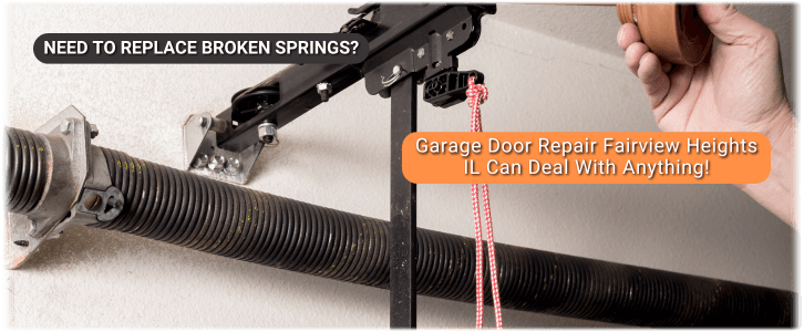 Broken Garage Door Spring Fairview Heights IL